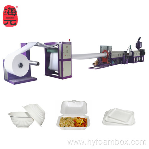 Small PS Foam Thermocol Plate Making Machine